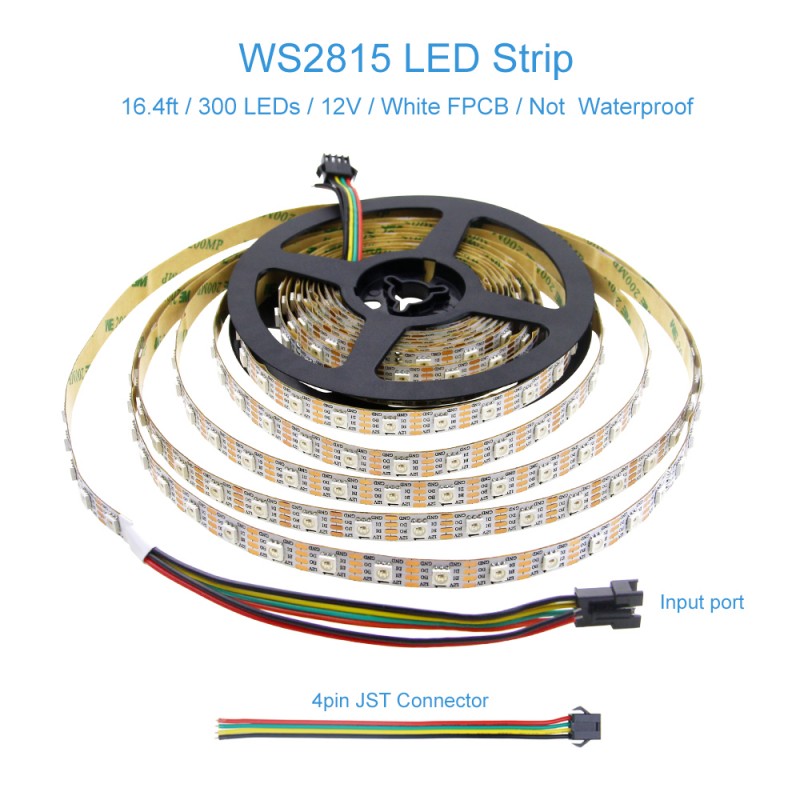 Ws2815 Led Strip Light 12v Ws2813 Ws2812b Individually Addressable Rgb